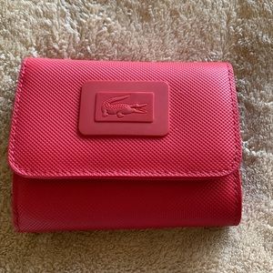 LACOSTE RED WALLET